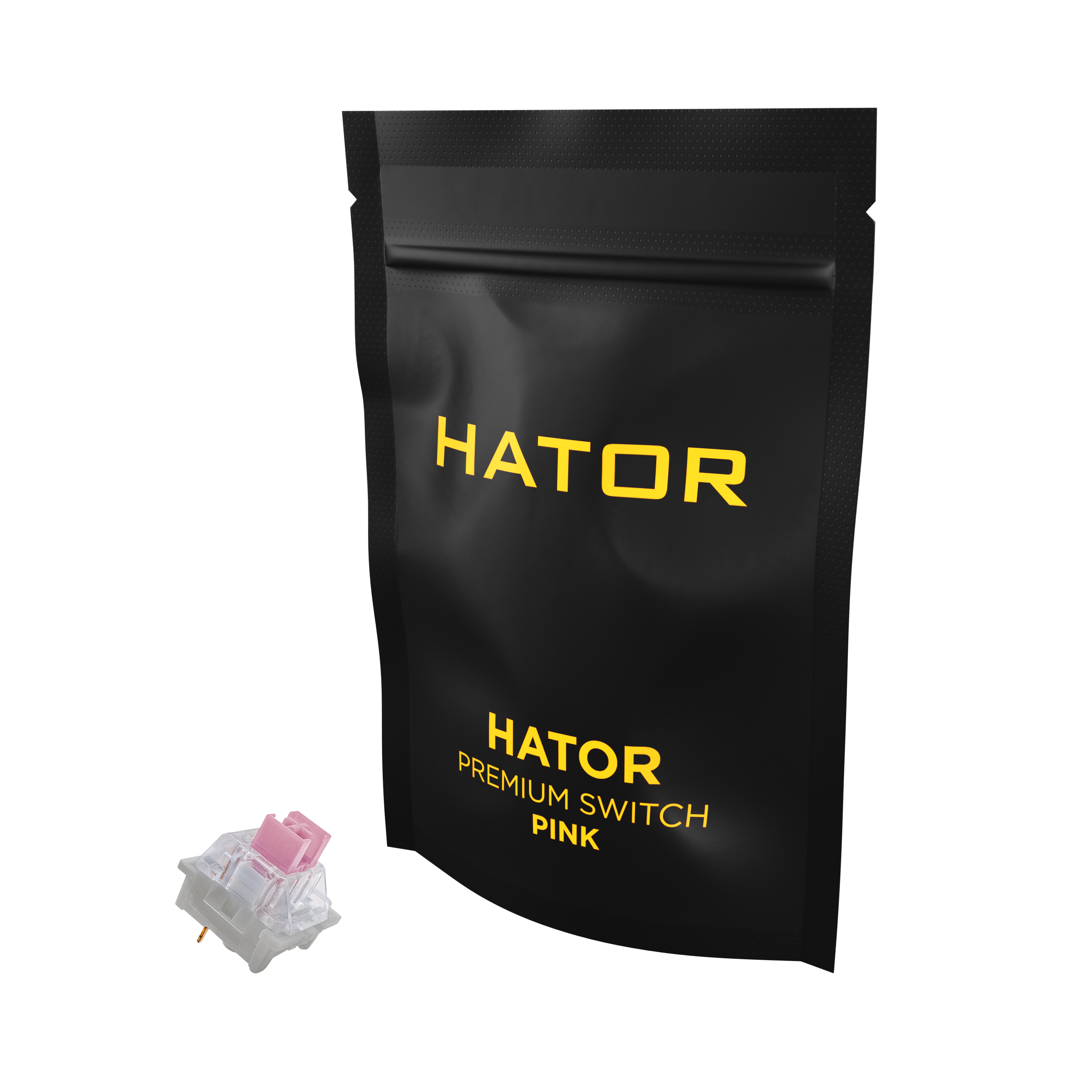 Hator Комплект перемикачів Mechanical Hotswap Premium pink