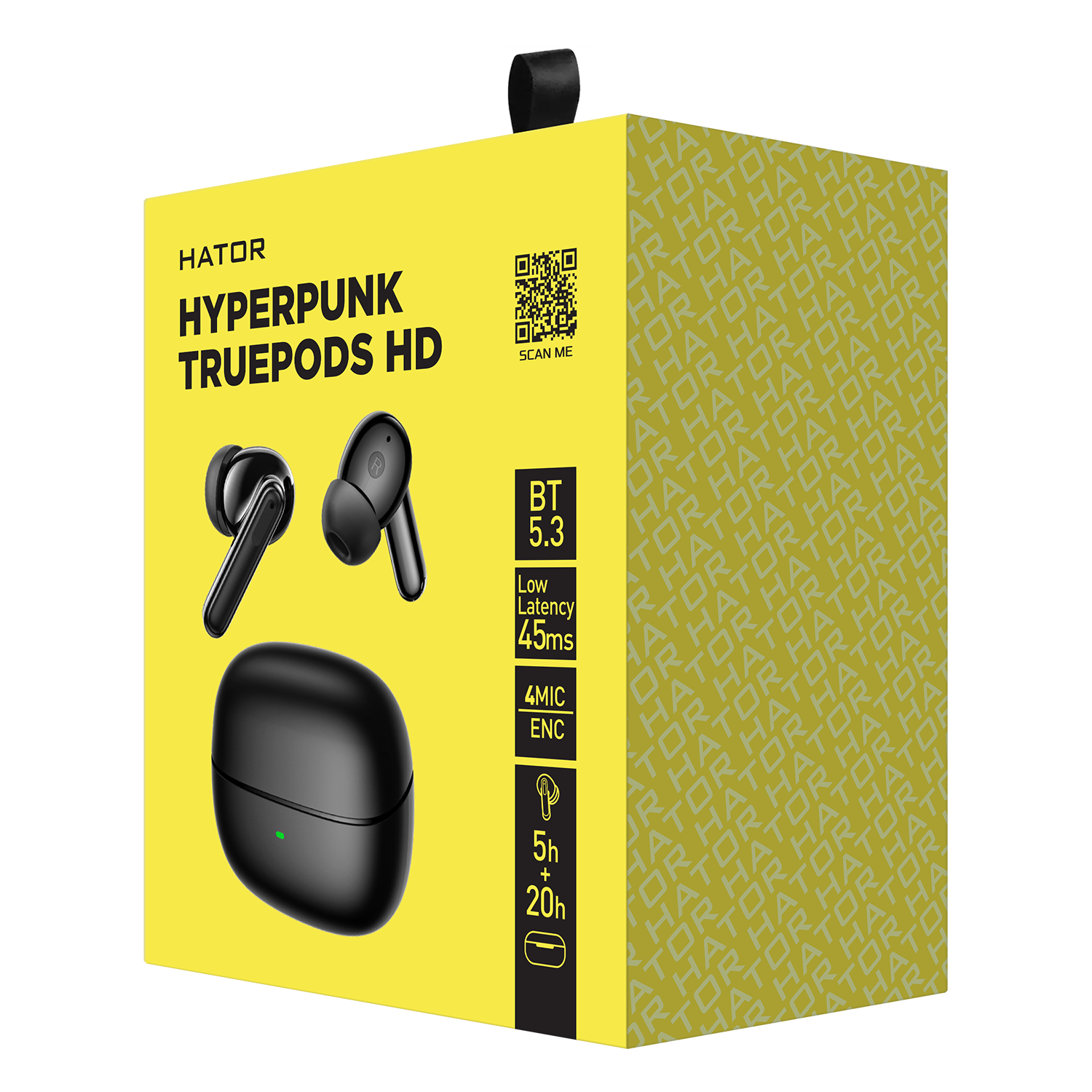 HATOR Hyperpunk Truepods HD Black image 4