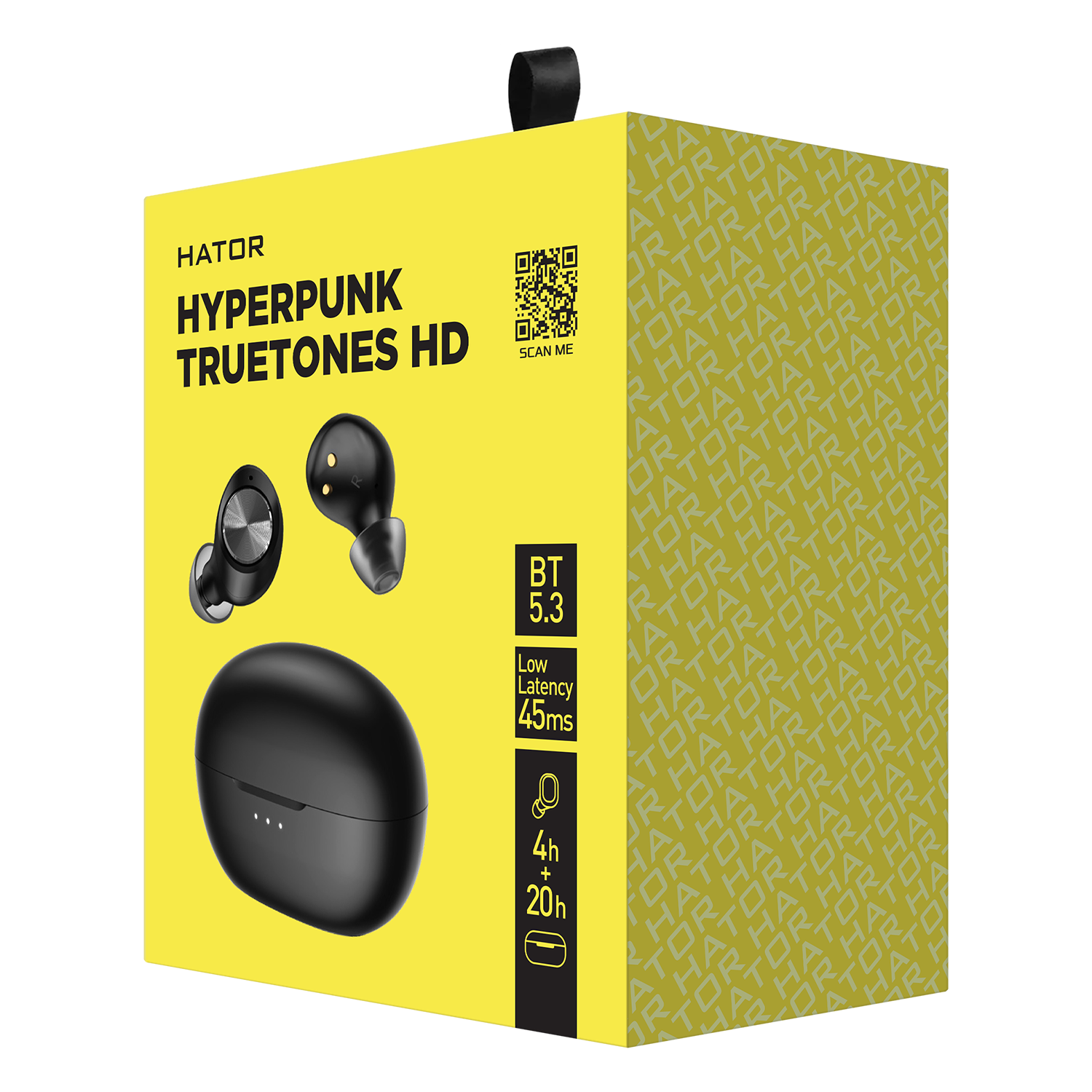 HATOR Hyperpunk Truetones HD Black obraz 4